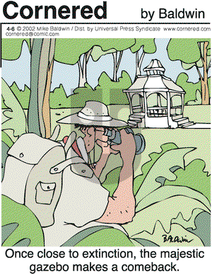 Cornered on Saturday April 6, 2002 Comic Strip