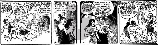 Alley Oop on Sunday December 1, 1946 Comic Strip
