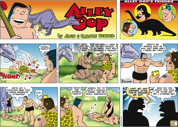 Alley Oop on Sunday May 15, 2016 Comic Strip
