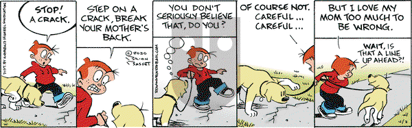 Red and Rover on Thursday April 2, 2020 Comic Strip