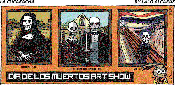 La Cucaracha on Sunday October 23, 2011 Comic Strip