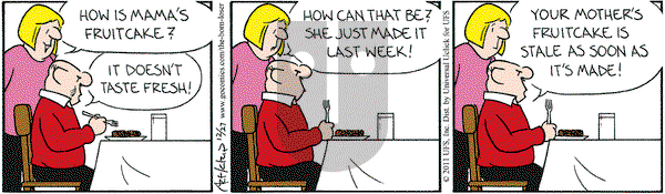 The Born Loser on Tuesday December 27, 2011 Comic Strip