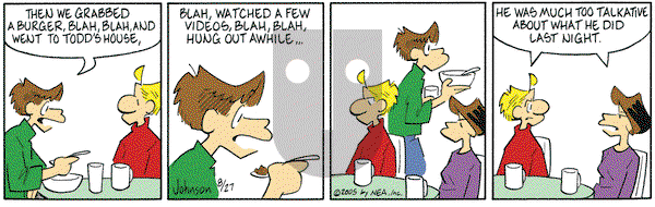 Arlo and Janis on Saturday August 27, 2005 Comic Strip