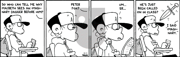 FoxTrot on Wednesday October 11, 2000 Comic Strip