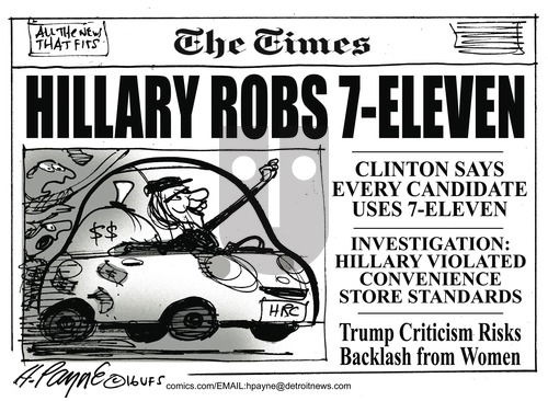 Henry Payne on Sunday May 29, 2016 Comic Strip