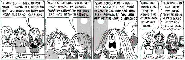 Cathy Classics on Tuesday October 26, 1993 Comic Strip