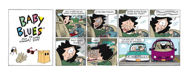 Baby Blues - Sunday March 17, 1996 Comic Strip