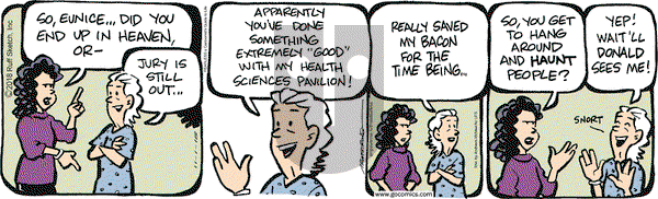 JumpStart on Thursday November 1, 2018 Comic Strip