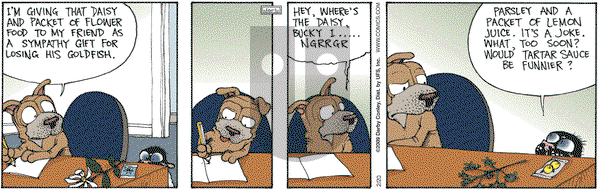 Get Fuzzy on Friday February 20, 2009 Comic Strip