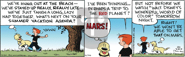 Red and Rover on Saturday June 20, 2015 Comic Strip