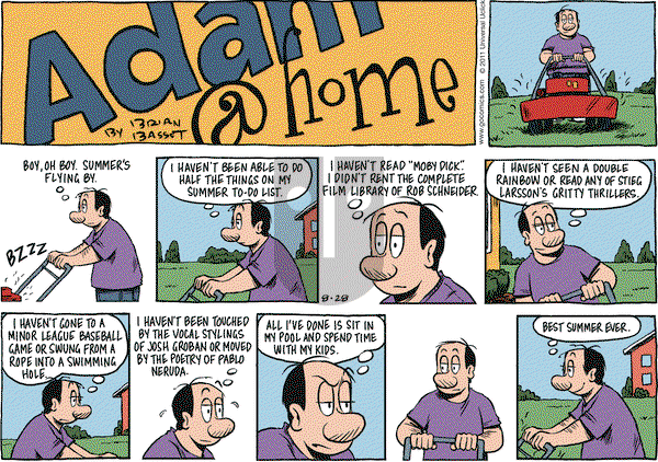 Adam@Home on Sunday August 28, 2011 Comic Strip