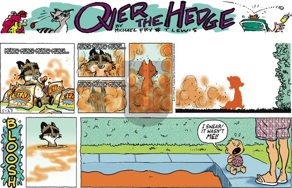 Over the Hedge on Sunday May 27, 2018 Comic Strip
