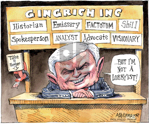 Matt Wuerker on Tuesday December 6, 2011 Comic Strip