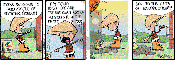 DeFlocked on Friday September 9, 2016 Comic Strip