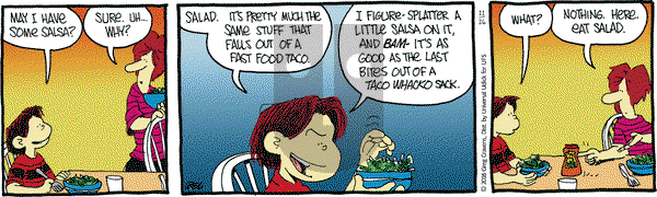 The Buckets on Saturday November 26, 2016 Comic Strip