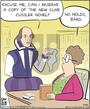 Brevity on Thursday April 24, 2014 Comic Strip