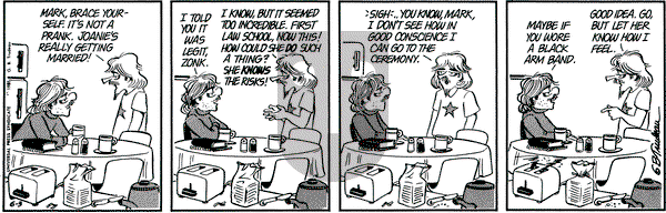 Doonesbury on Wednesday June 3, 1981 Comic Strip