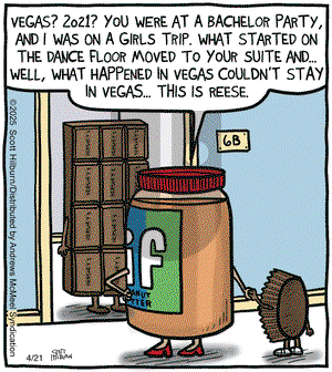 The Argyle Sweater on Monday April 21, 2025 Comic Strip
