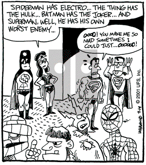 Reality Check on Friday September 14, 2001 Comic Strip