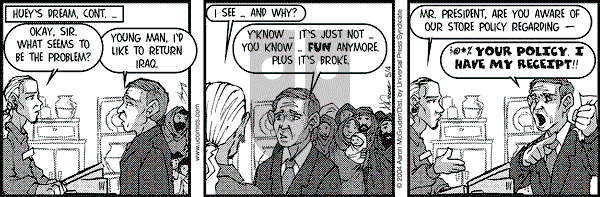 The Boondocks on Tuesday December 6, 2011 Comic Strip