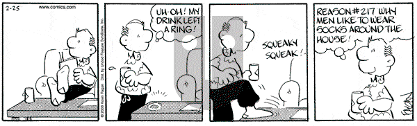 Drabble on Saturday February 25, 2006 Comic Strip