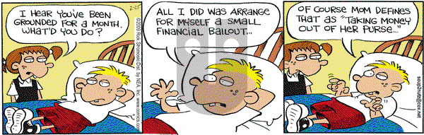 Soup to Nutz - Old on Wednesday February 25, 2009 Comic Strip