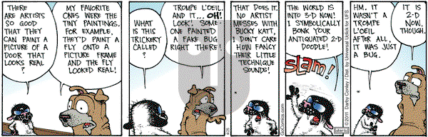 Get Fuzzy on Thursday April 25, 2013 Comic Strip