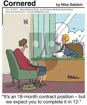 Cornered on Monday July 31, 2017 Comic Strip
