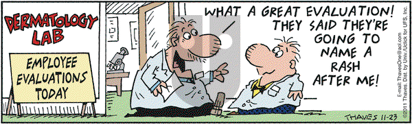 Frank and Ernest on Wednesday November 23, 2011 Comic Strip
