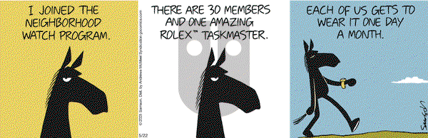 Dark Side of the Horse on Thursday May 22, 2025 Comic Strip