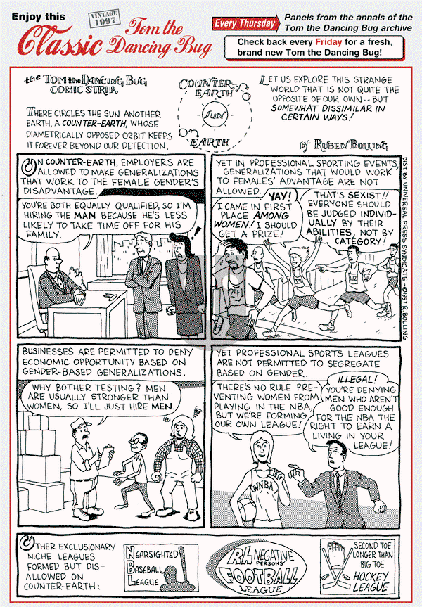 Tom the Dancing Bug on Thursday August 24, 2017 Comic Strip
