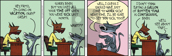 Ink Pen on Monday August 23, 2010 Comic Strip