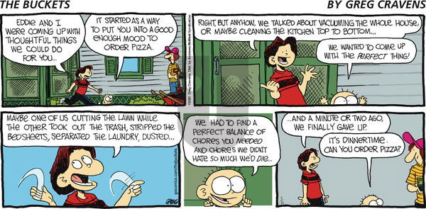 The Buckets on Sunday May 16, 2021 Comic Strip