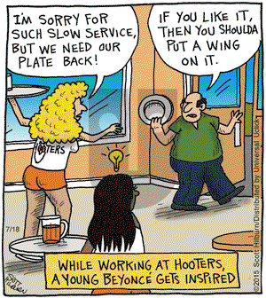 The Argyle Sweater on Saturday July 18, 2015 Comic Strip