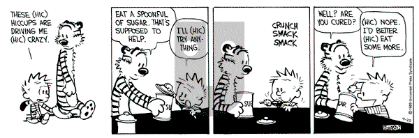 Calvin and Hobbes on Thursday April 20, 1989 Comic Strip