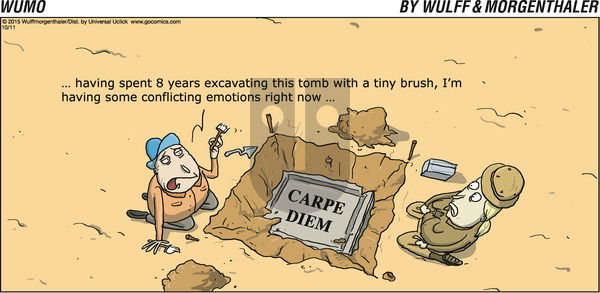 WuMo on Sunday October 11, 2015 Comic Strip