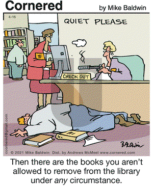 Cornered on Friday April 16, 2021 Comic Strip