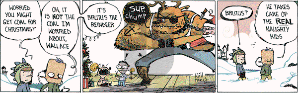 Wallace the Brave on Wednesday December 20, 2017 Comic Strip