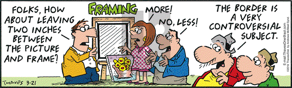 Frank and Ernest on Thursday March 21, 2019 Comic Strip
