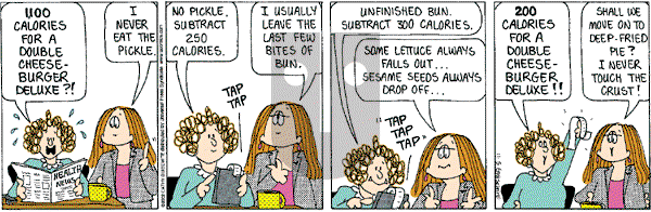 Cathy Classics - Tuesday November 5, 2002 Comic Strip