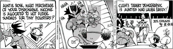 Rose is Rose on Monday December 16, 2002 Comic Strip