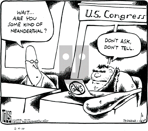 Tom Toles on Thursday February 4, 2010 Comic Strip