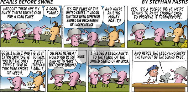 Pearls Before Swine on Sunday July 1, 2018 Comic Strip
