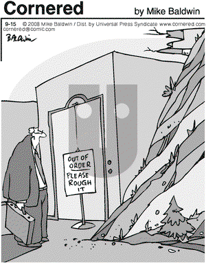 Cornered on Monday September 15, 2008 Comic Strip