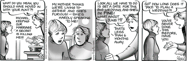 For Better or For Worse on Monday January 22, 2001 Comic Strip