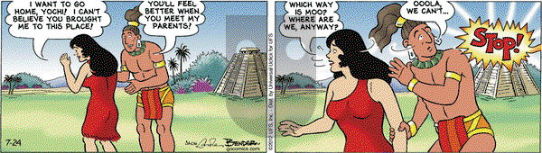 Alley Oop - Tuesday July 24, 2012 Comic Strip