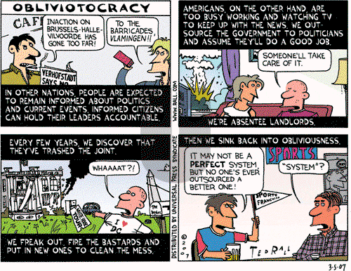 Ted Rall on Monday March 5, 2007 Comic Strip