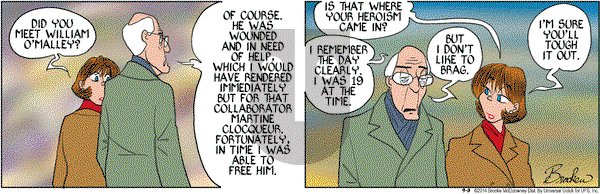 9 Chickweed Lane on Wednesday September 3, 2014 Comic Strip