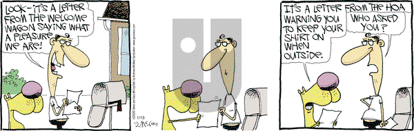 The Duplex on Monday January 13, 2020 Comic Strip