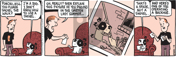 Pooch Cafe on Friday March 9, 2007 Comic Strip